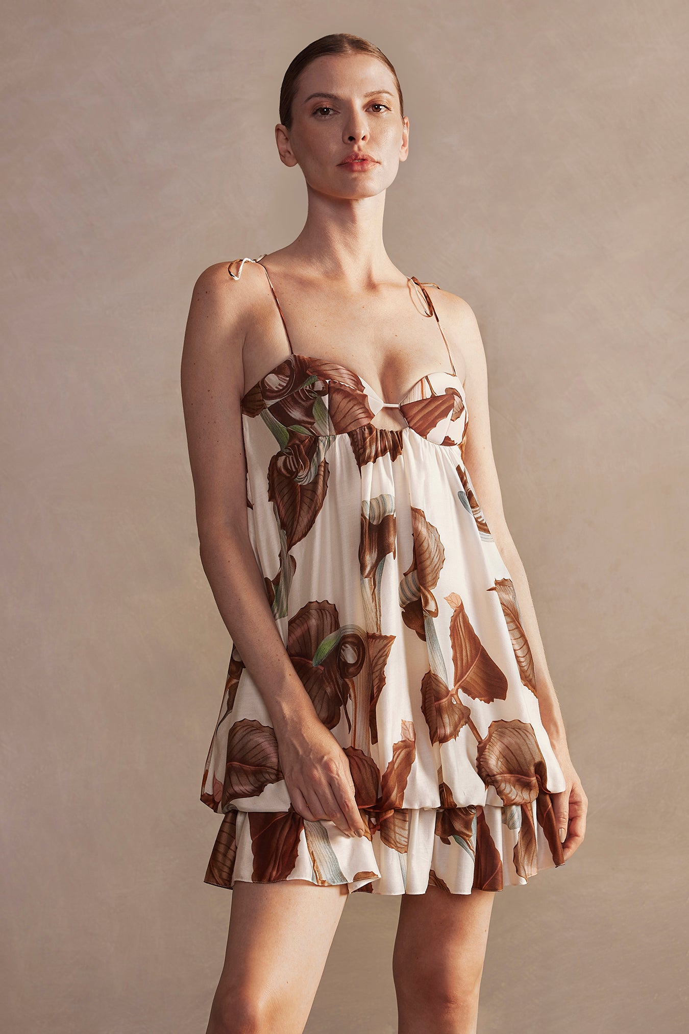 Arisaema Short Dress Close Up