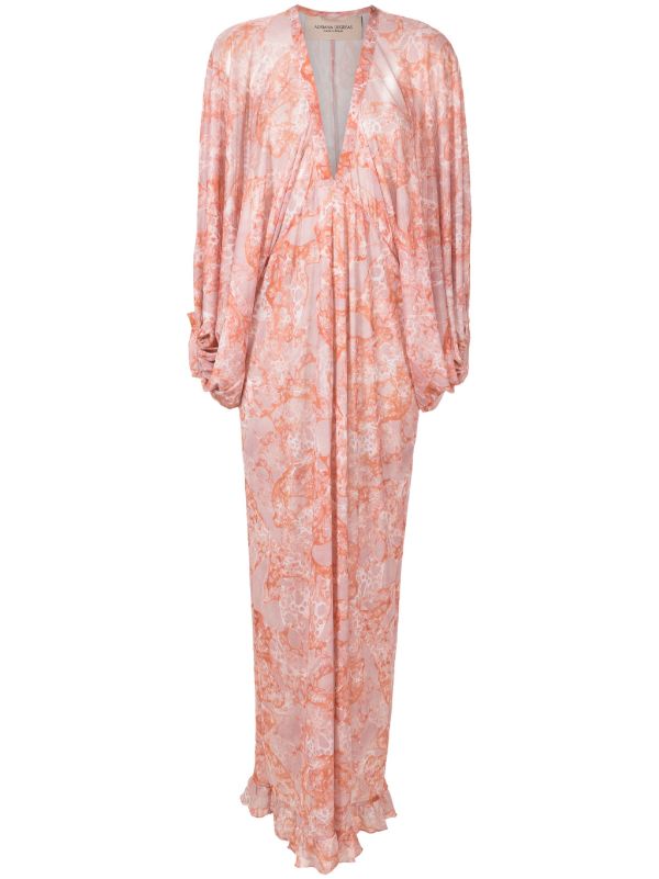 Bulles De Mer Puff Sleeve Long Dress Product