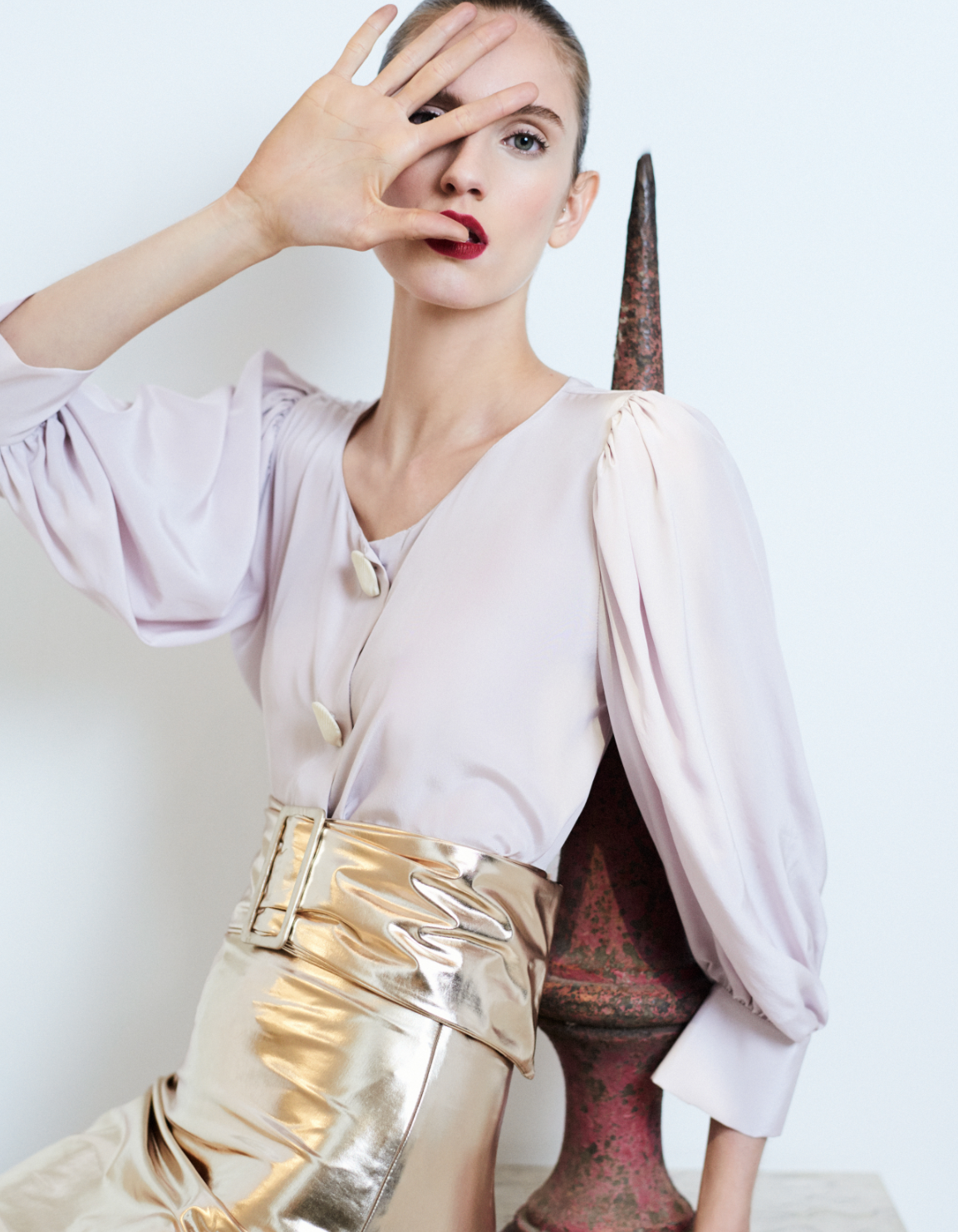 Soleil Shirt With Seashell Buttons
