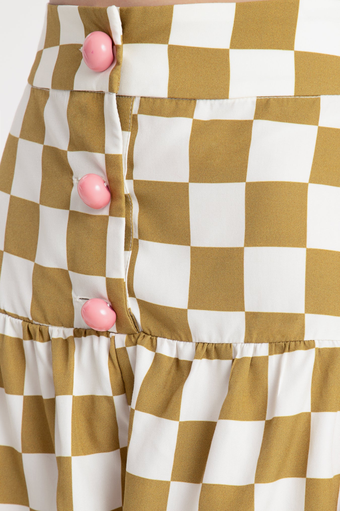 Carre Vintage Ruffled Shorts Detail