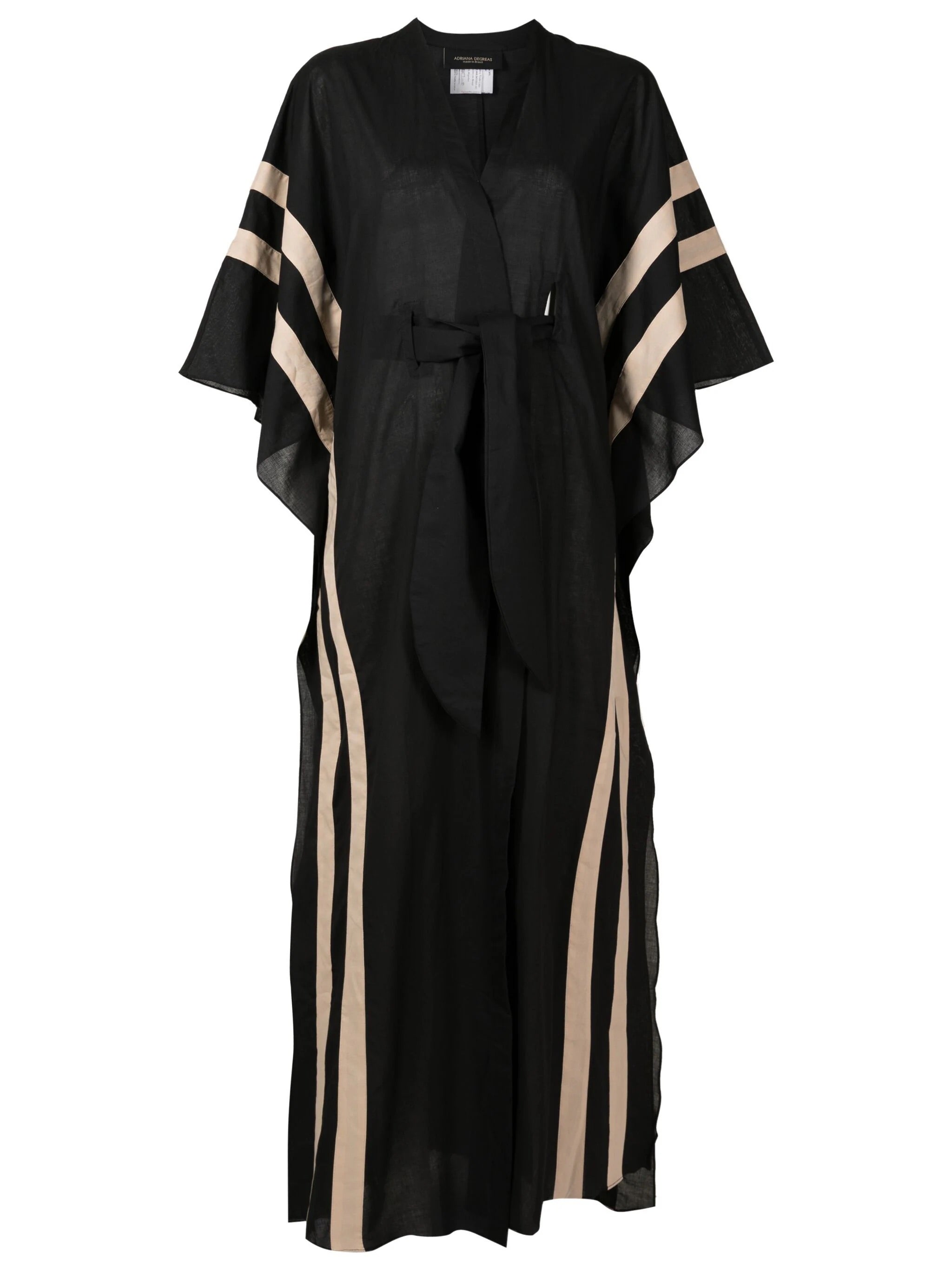 Cotton Chambray Long Kaftan With Sash Product