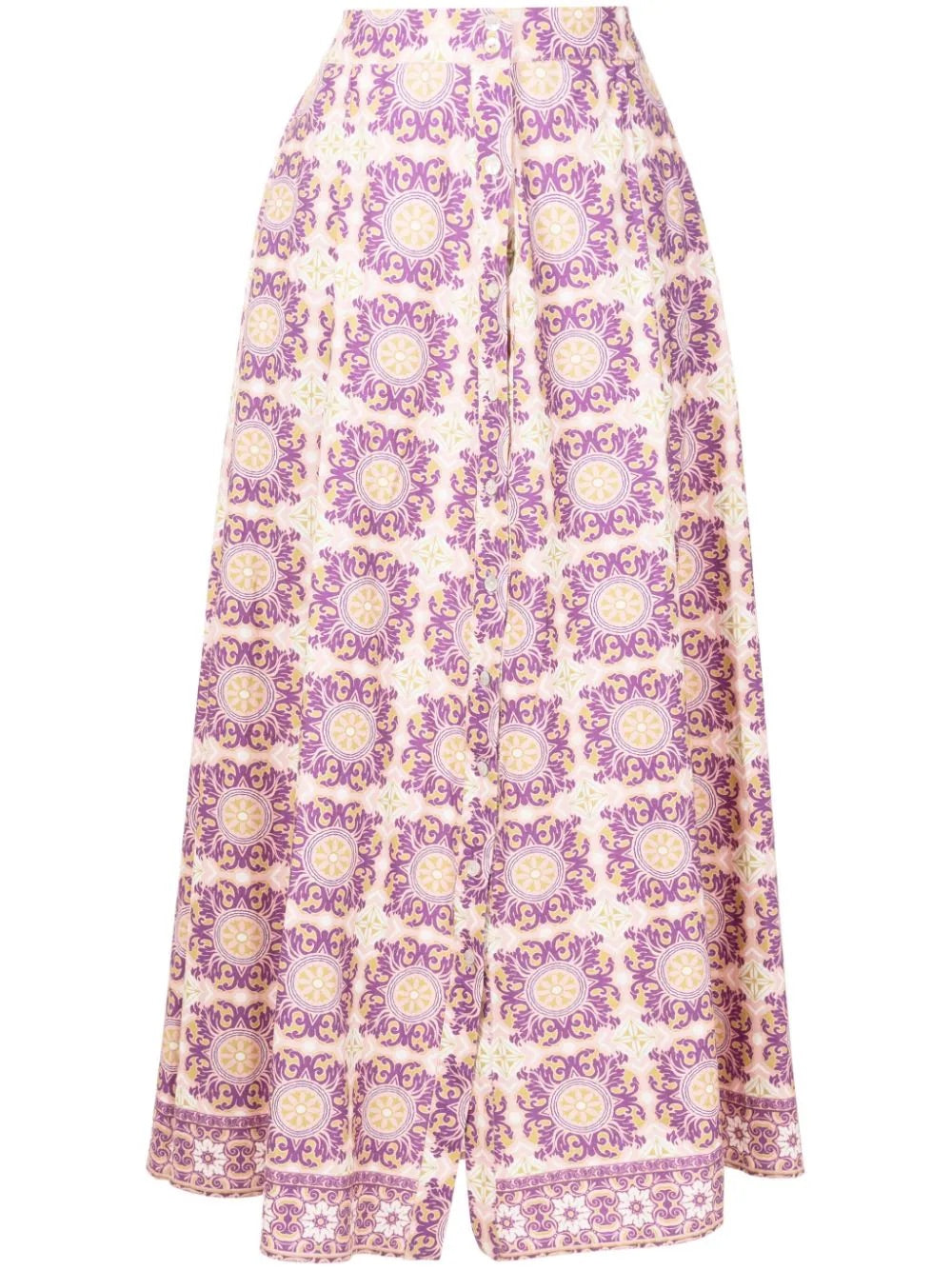 Exotic Coral Long Skirt Product