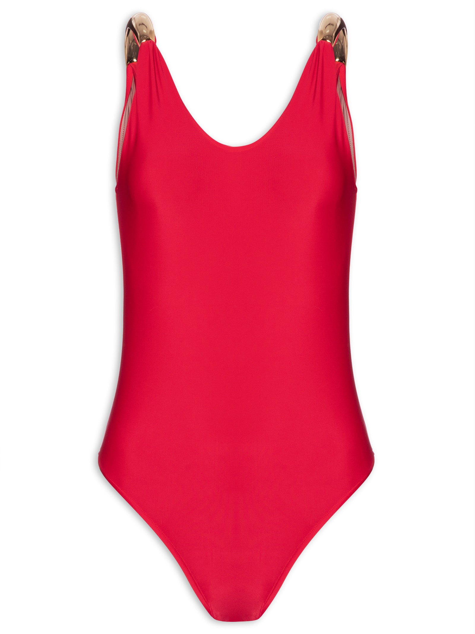 Holiday Red Swimsuit With Straps Product