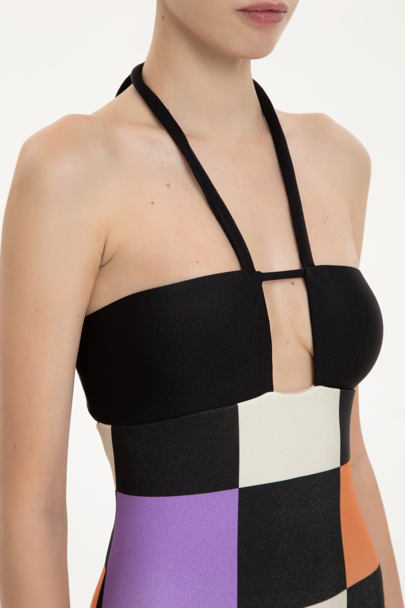 New Age Cut-Out Swimsuit Detail
