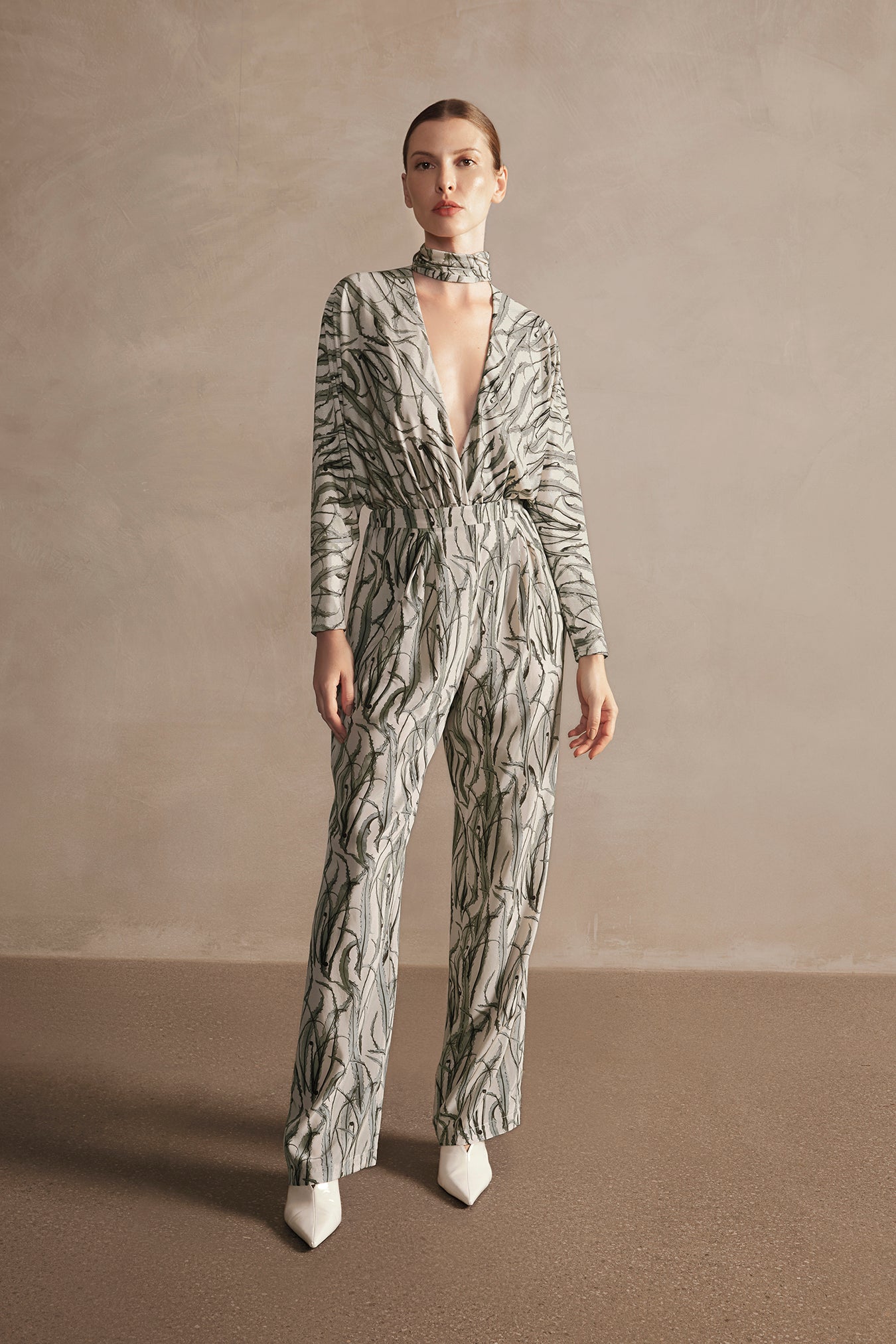 Samambaia Wide-Leg Pants Front