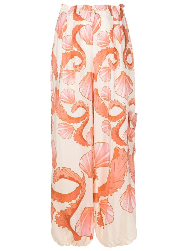 Seashell Off White Carrot Pants Product