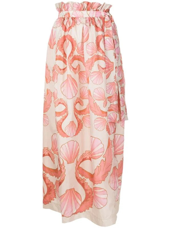Seashell Off White Long Skirt Product