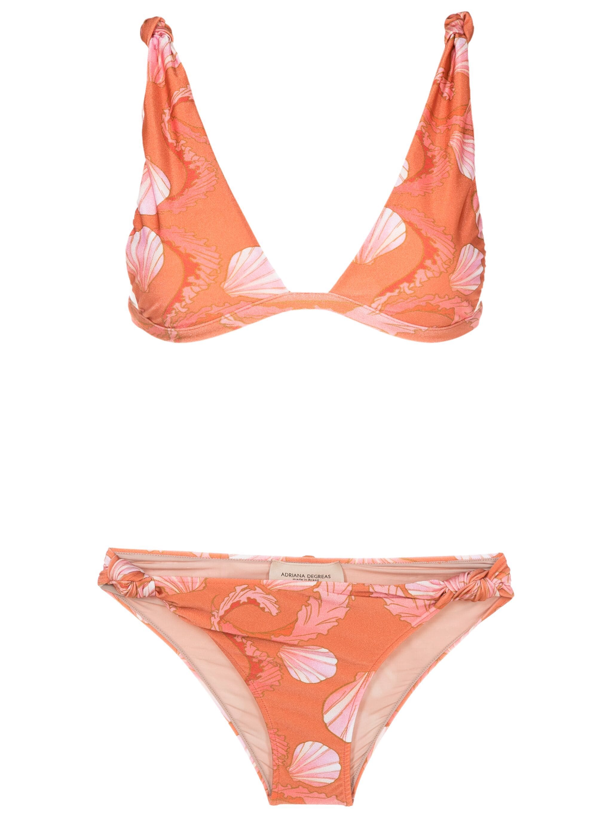 Seashell Paprika Long Triangle Bikini Product