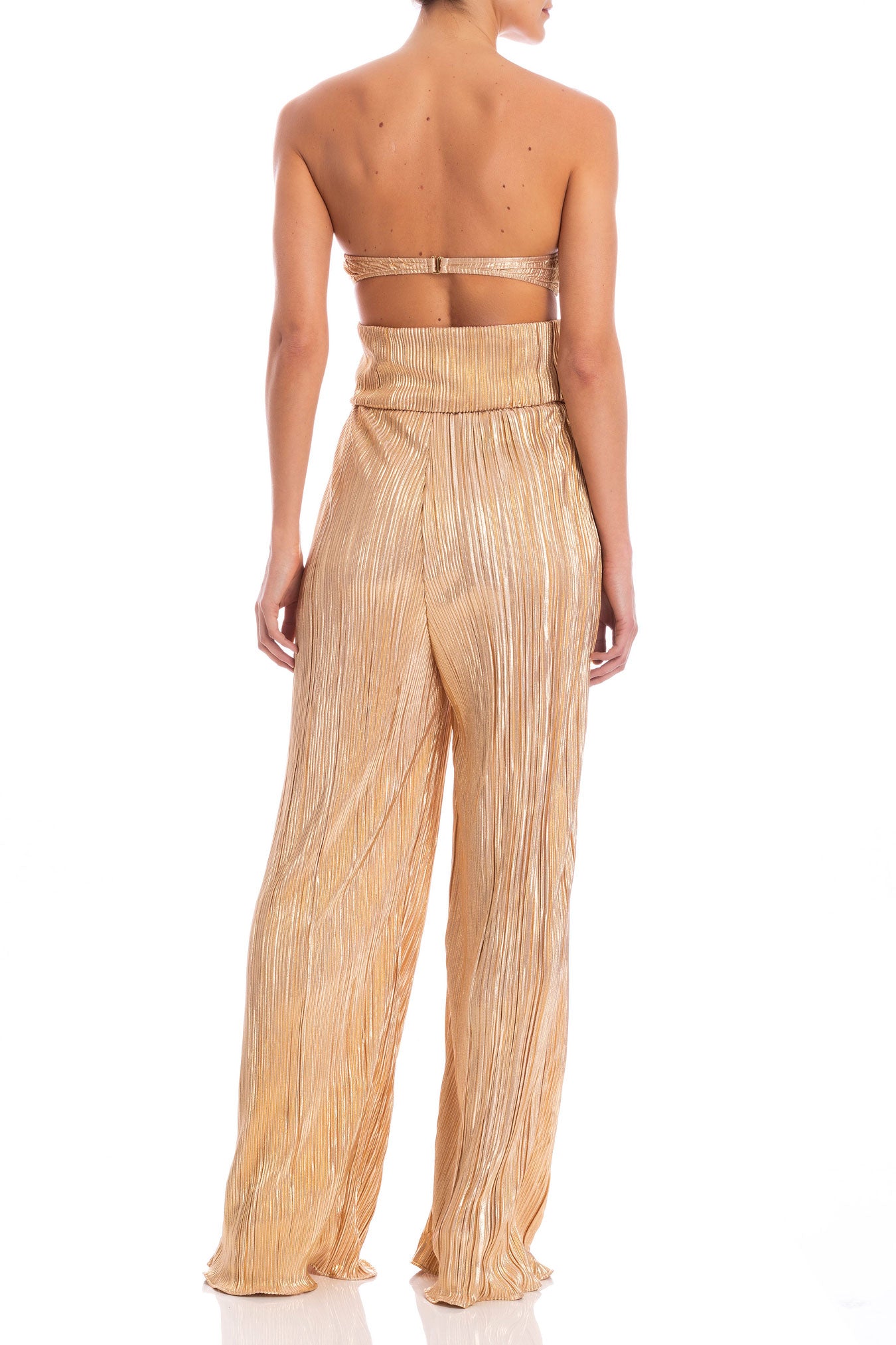 Soleil Top And Wide Leg Pants Set Back