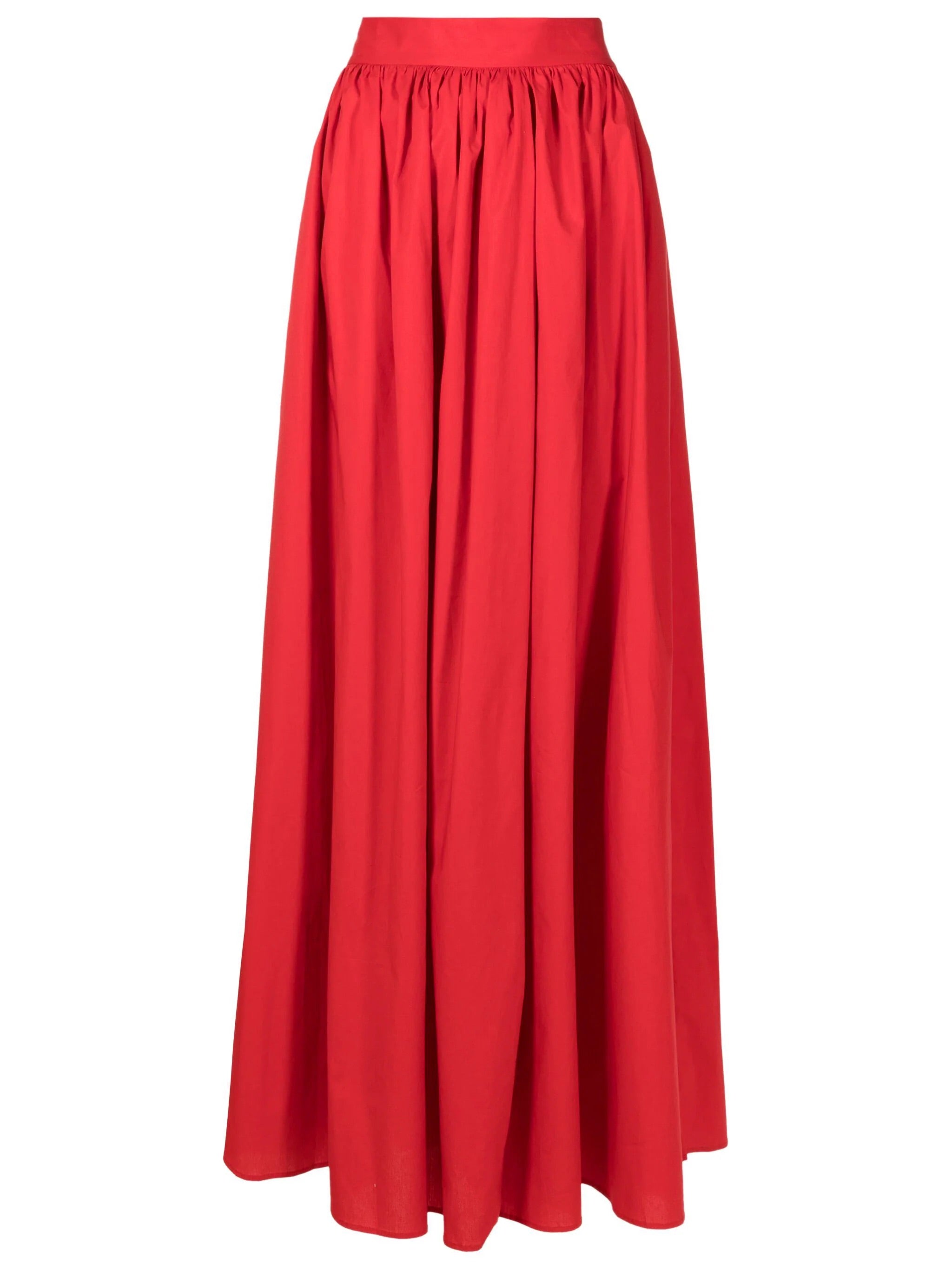 Solid Hearts Red Long Skirt Product