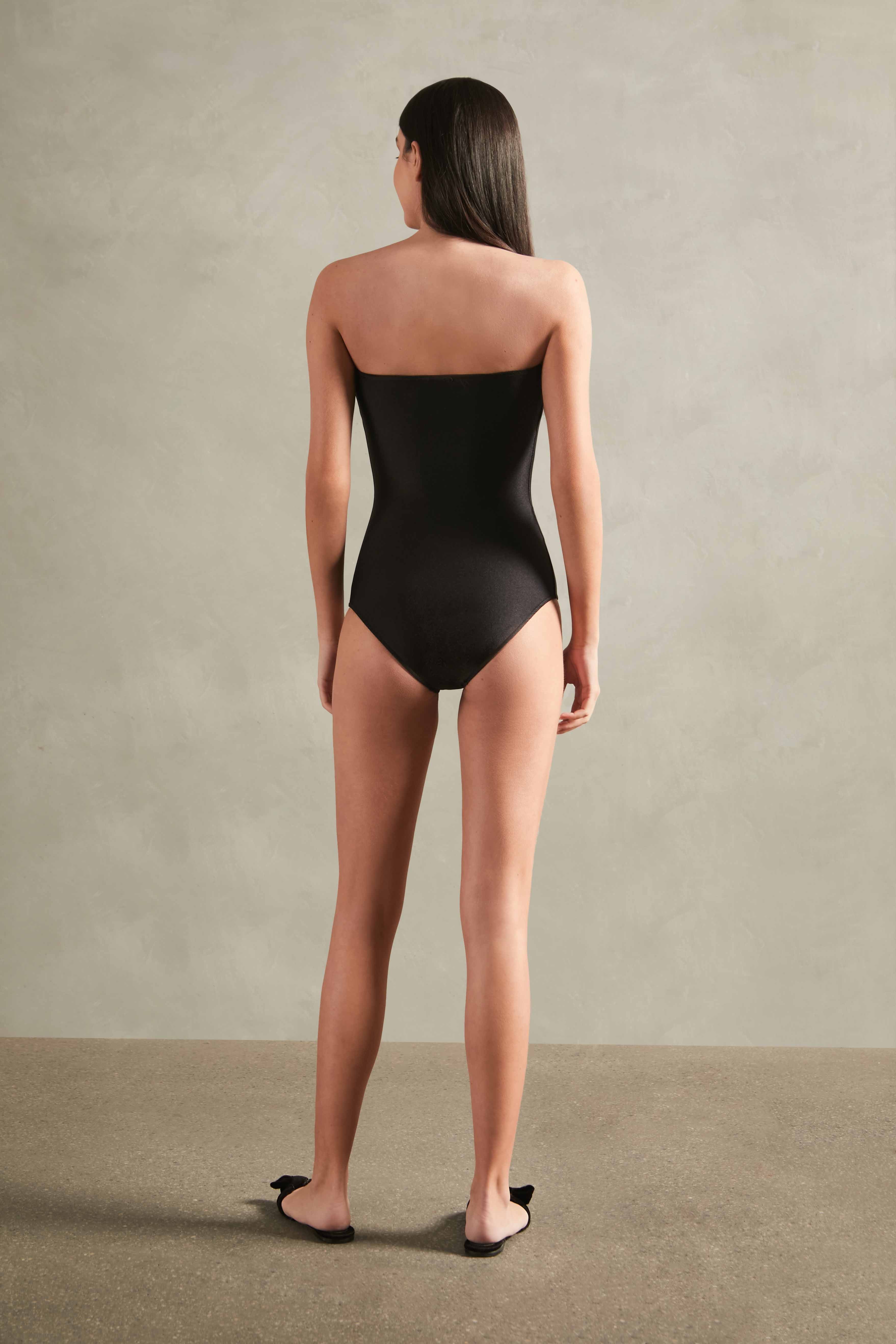 Timeless Strapless Swimsuit Back