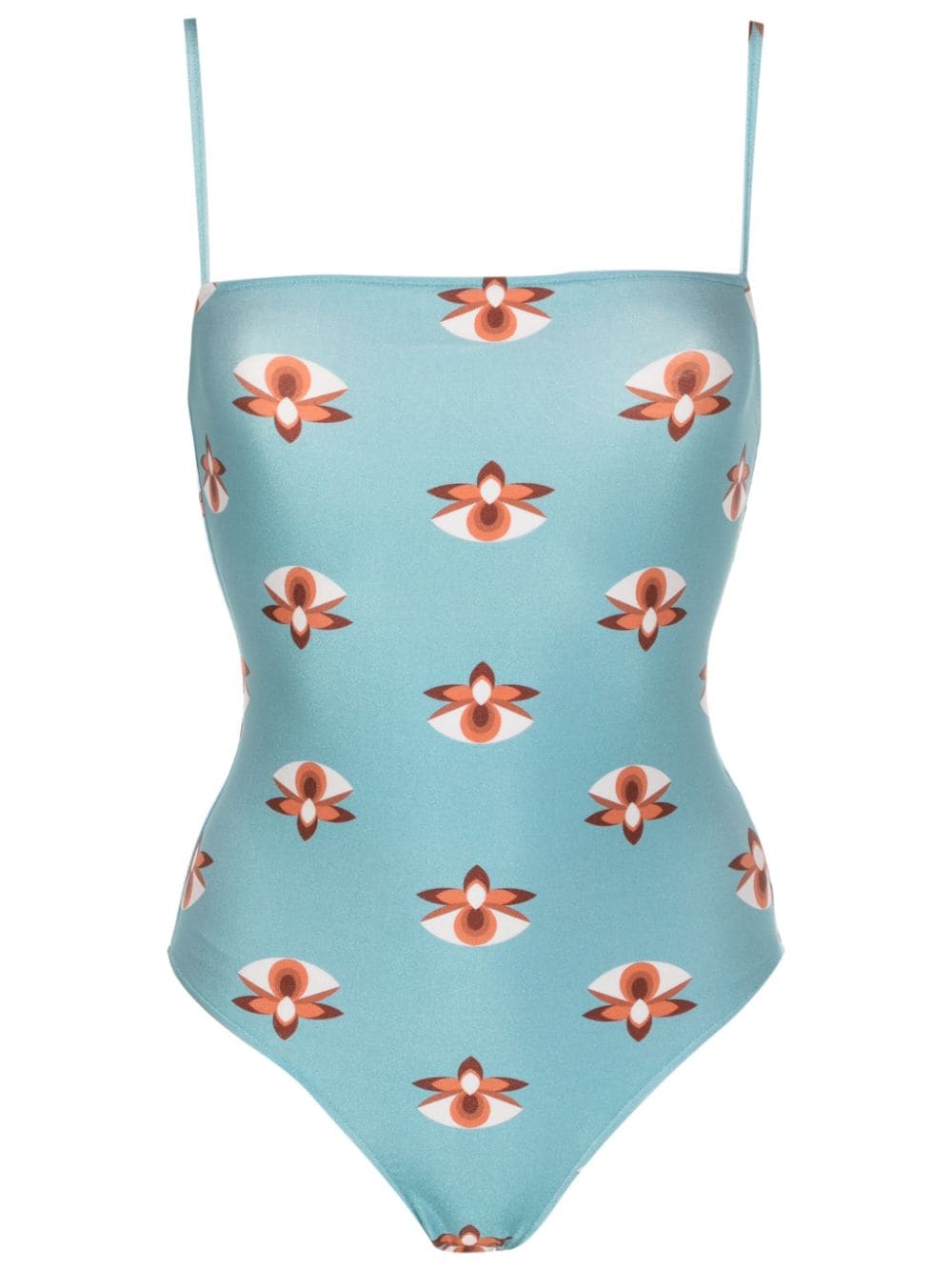 Vintage Orchid Straps Swimsuit Product
