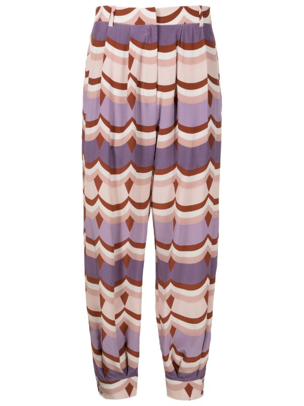 Vintage Waves Carrot Pants Product