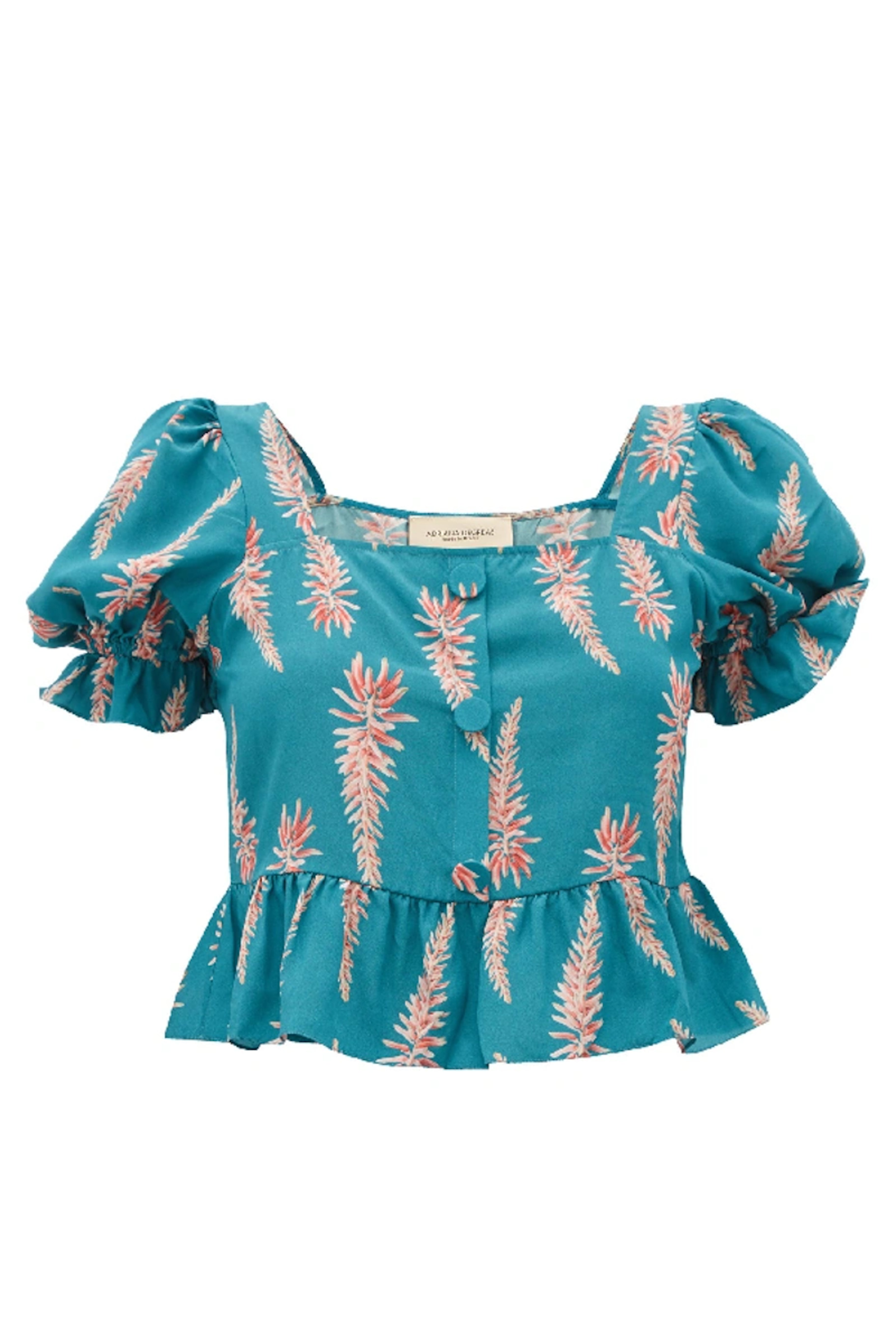 Aloe Vera Cropped Blouse Product