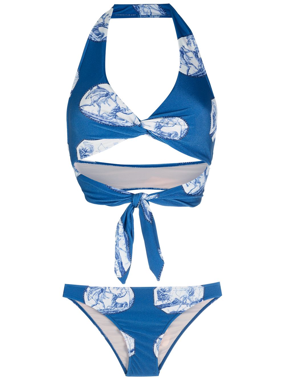 Greek Scenes Halterneck Bikini