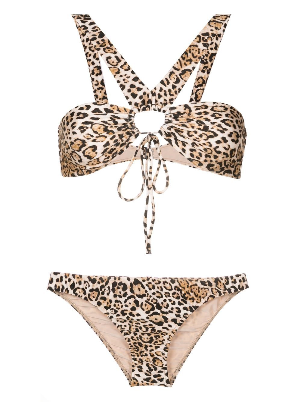 Leopard Halterneck Bikini