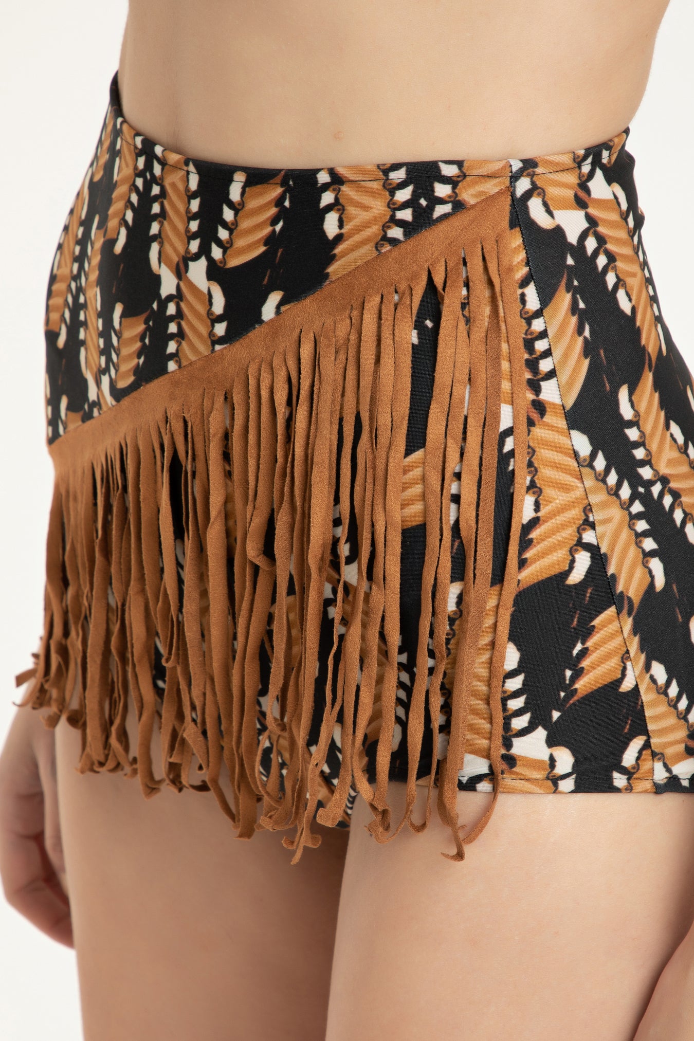 Toucan Print Hot Pants