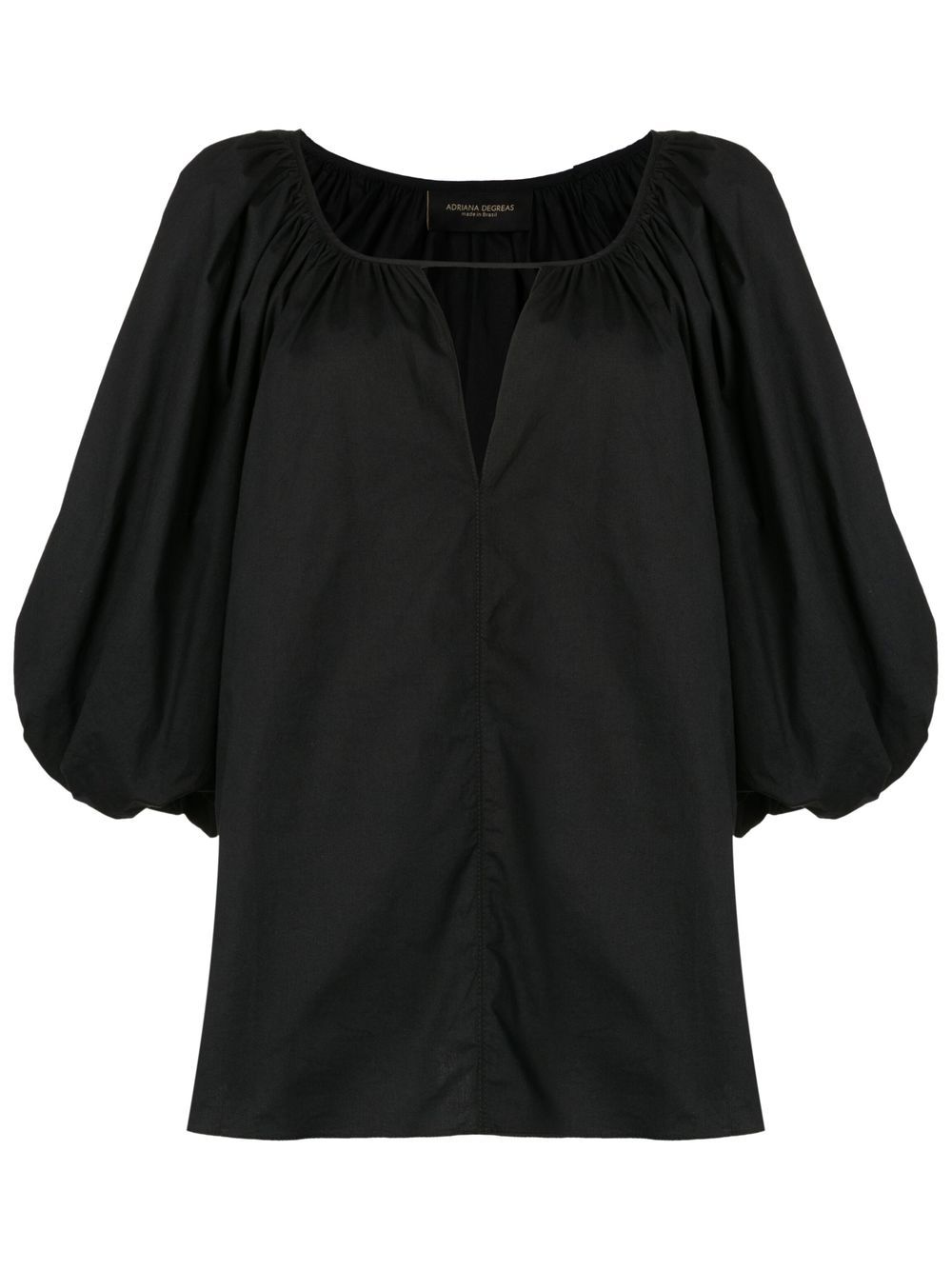 Effortless Chic Puff-Sleeved Blouse