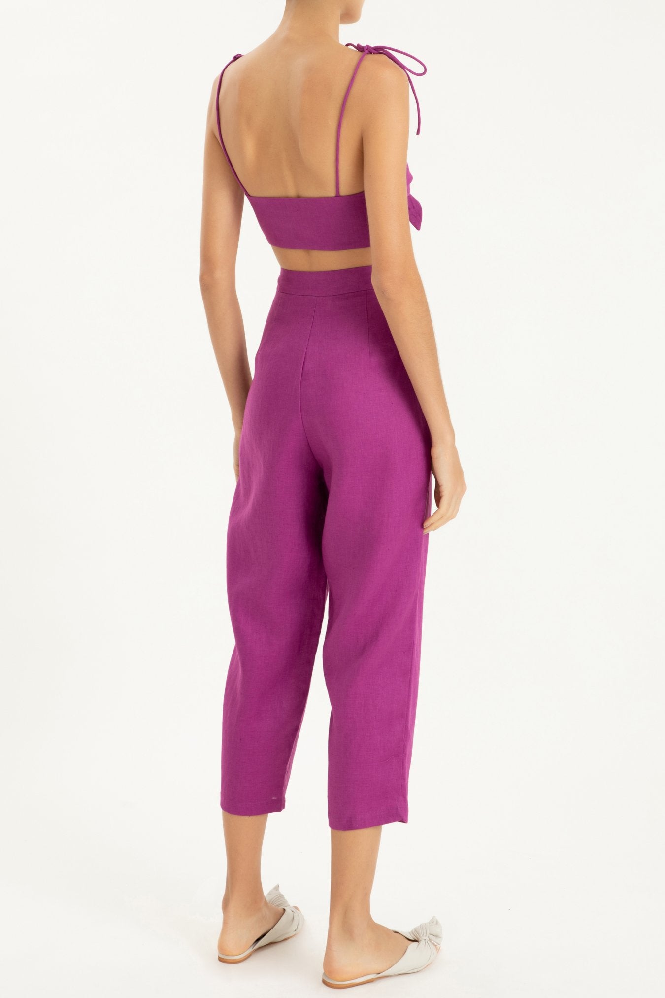 Solid Carrot Pants
