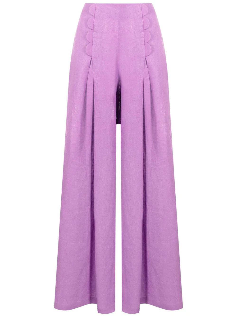 Bubble Wide-Leg Pants