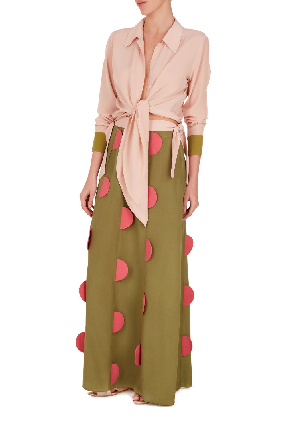 Colors Long Skirt Front