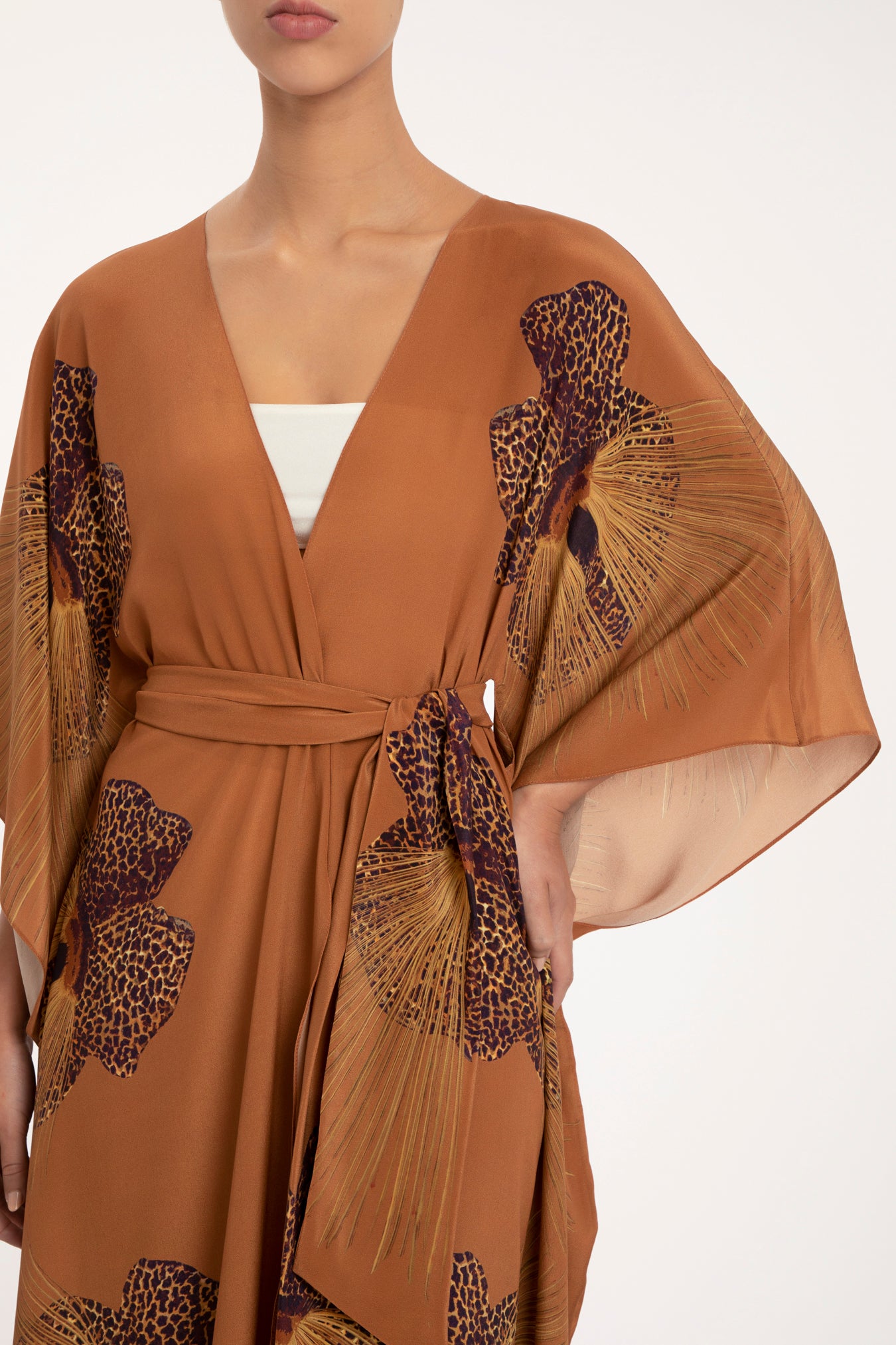Orchids Long Robe
