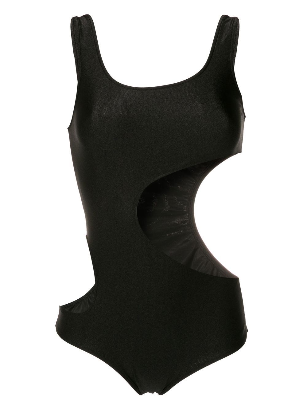 Solid Cut-Out Swimsuit