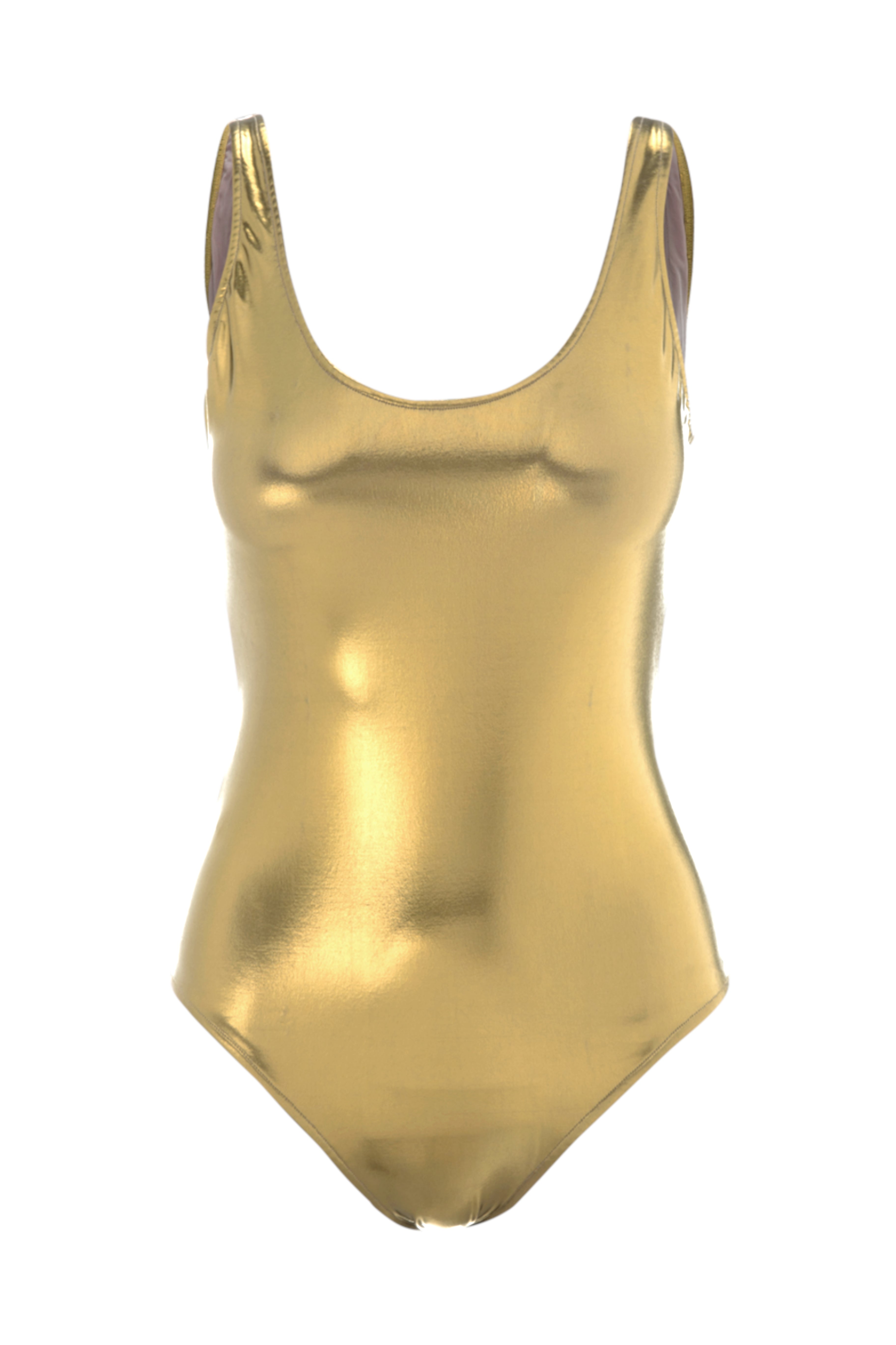 Fantasy Metallic Basic Swimsuit