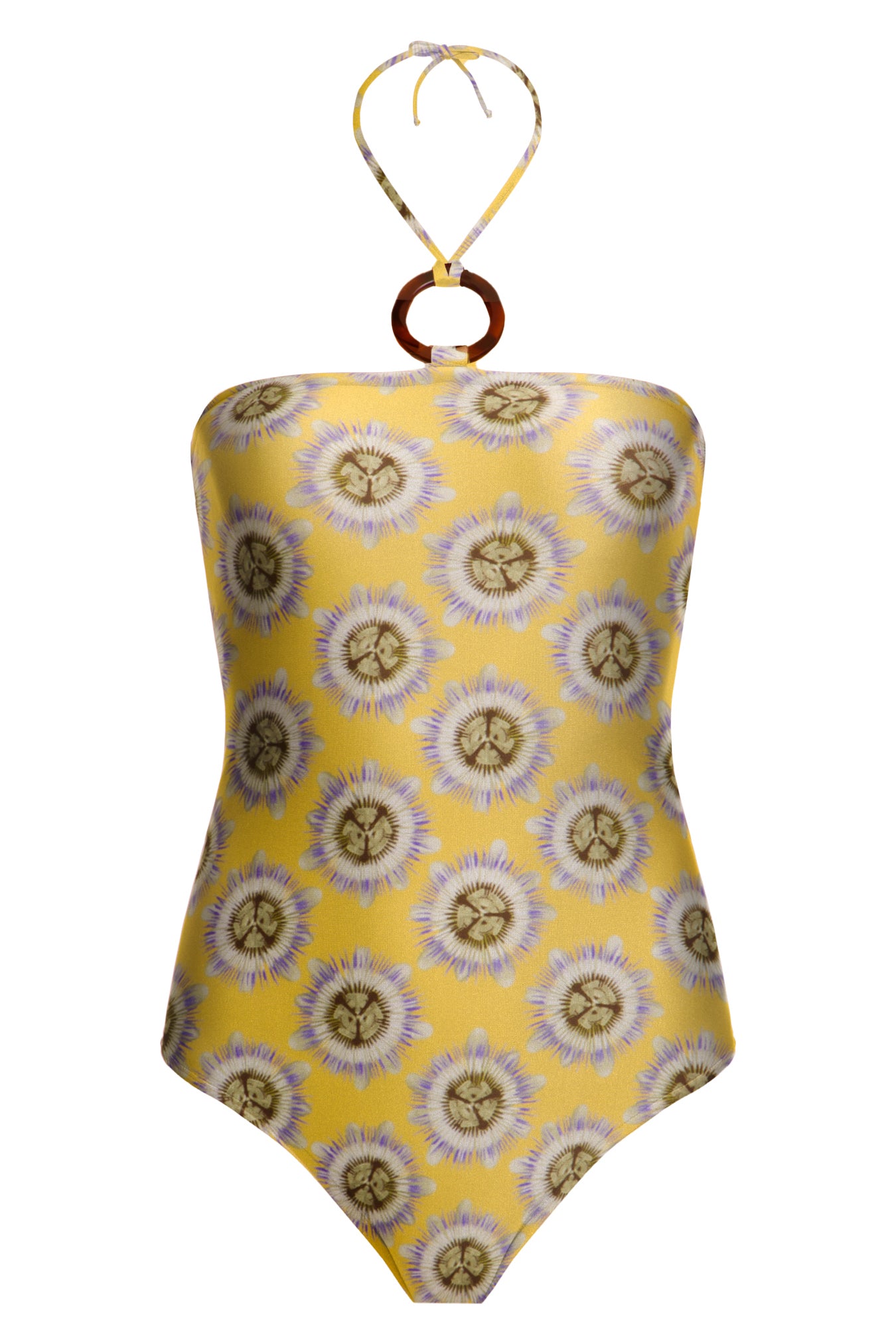 Exotic Passion Strapless Swimsuit With Hoop Detail