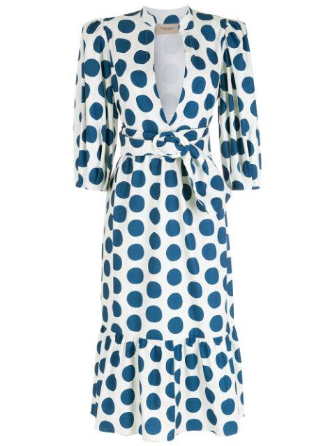 Pois Compose Midi Dress With Belt Product
