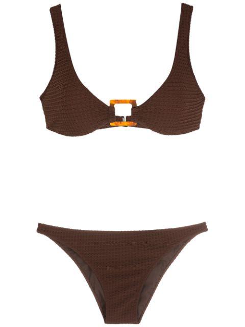 Seersucker Bikini With Hoop Product