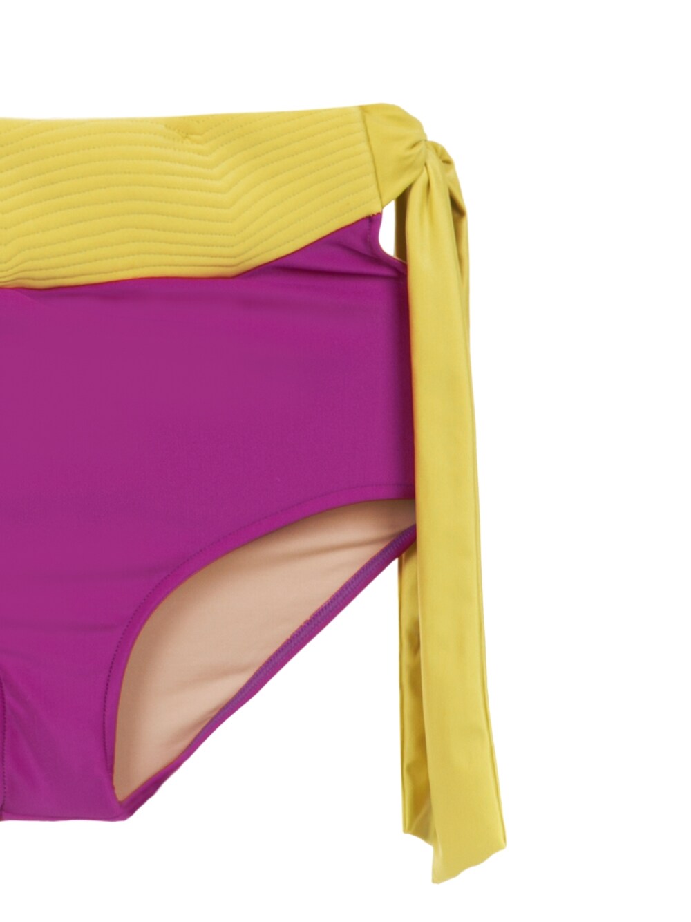 Solid Hot Pants With Matelasse Detail Product Bottom Detail
