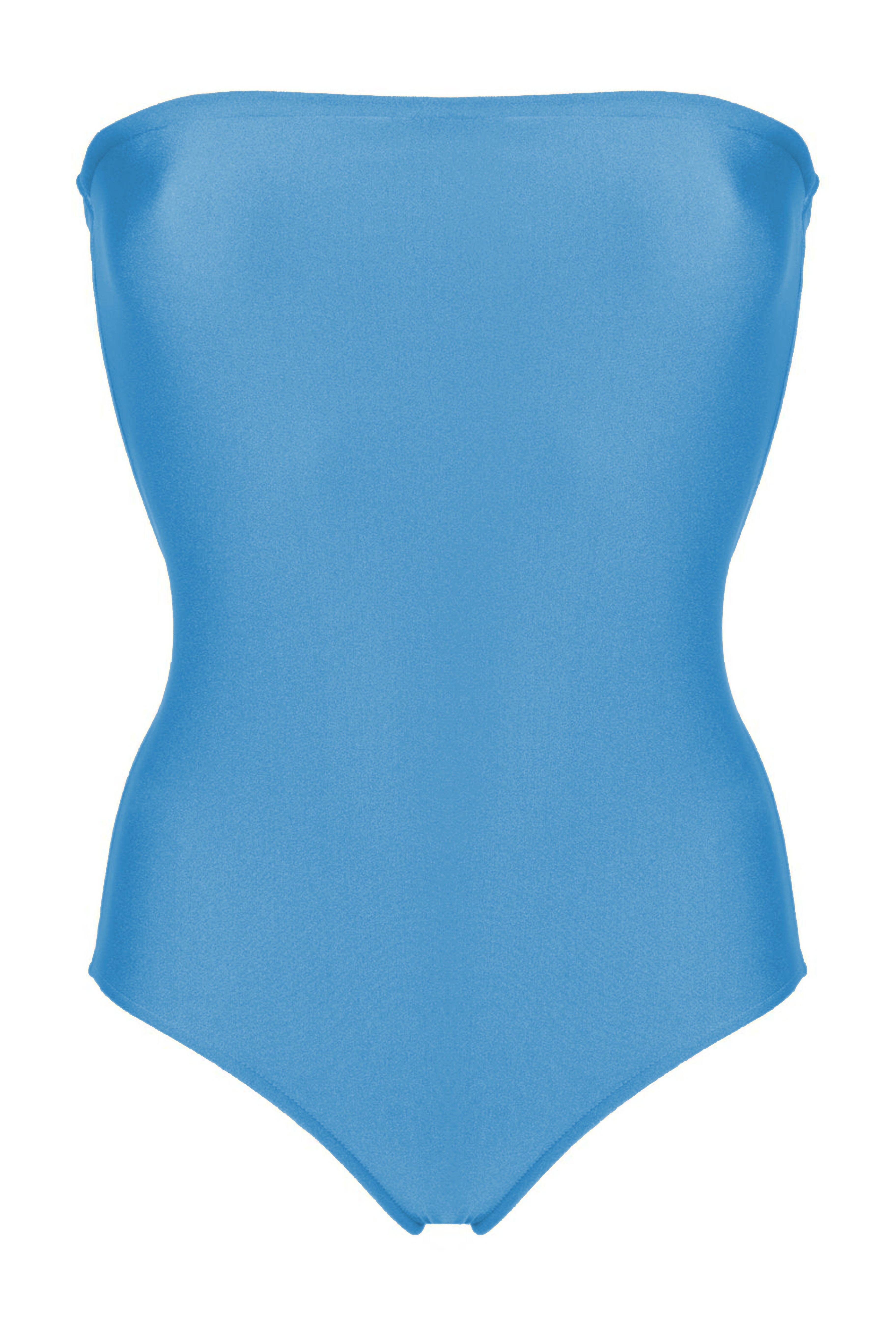 Timeless Blue Strapless Swimsuit Product