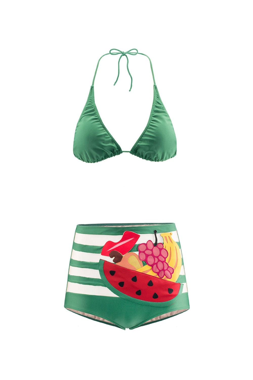 Brazilian bombshell Carmen Miranda was one of the inspirations for this exotic and glamorous collection