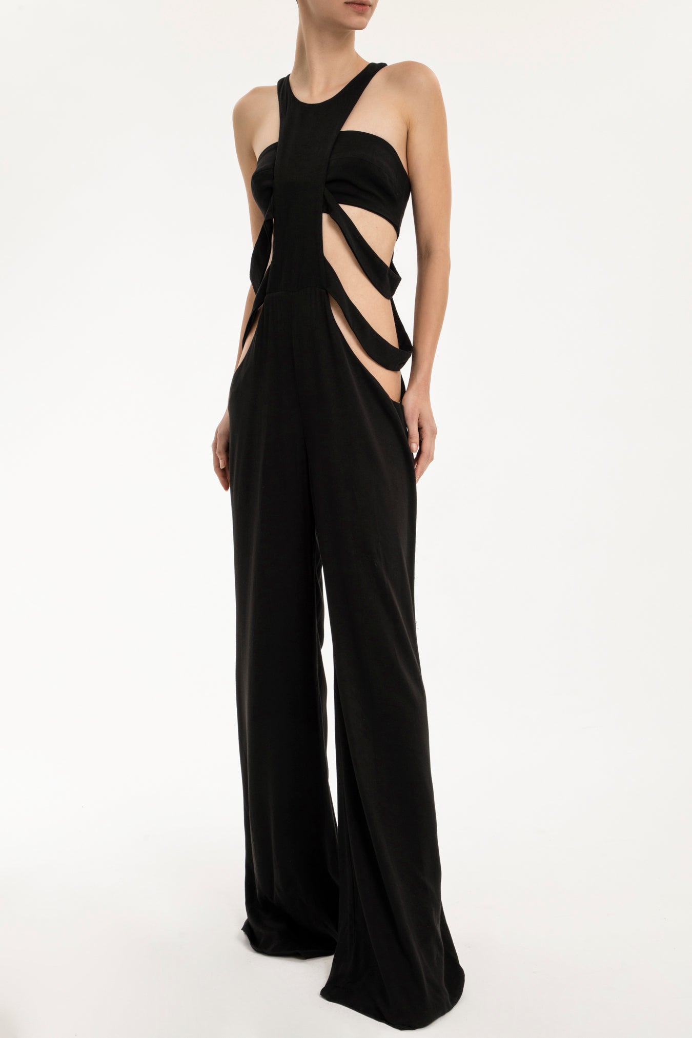 Twill Chalis Jumpsuit