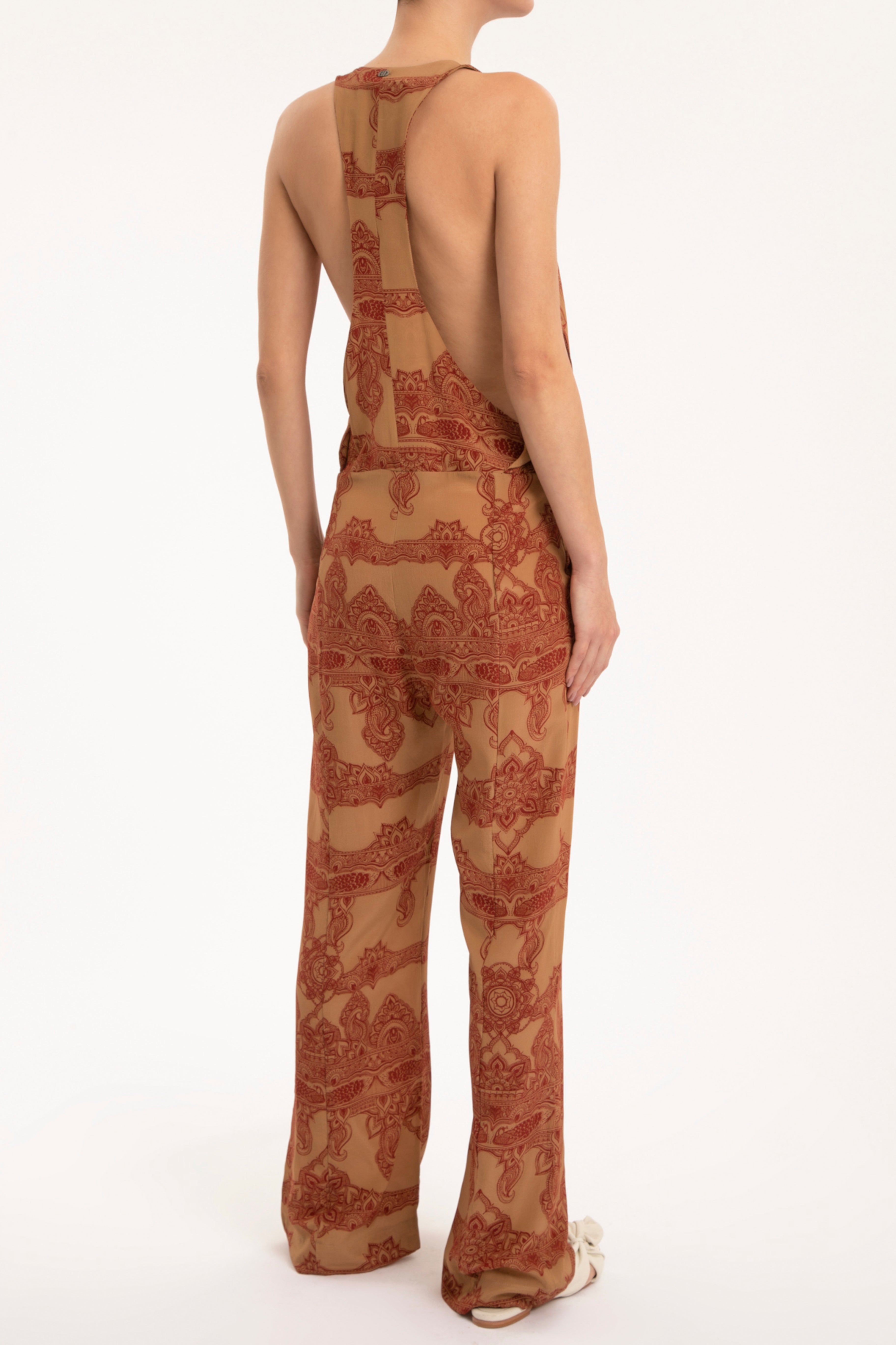 Henna Print Jumpsuit