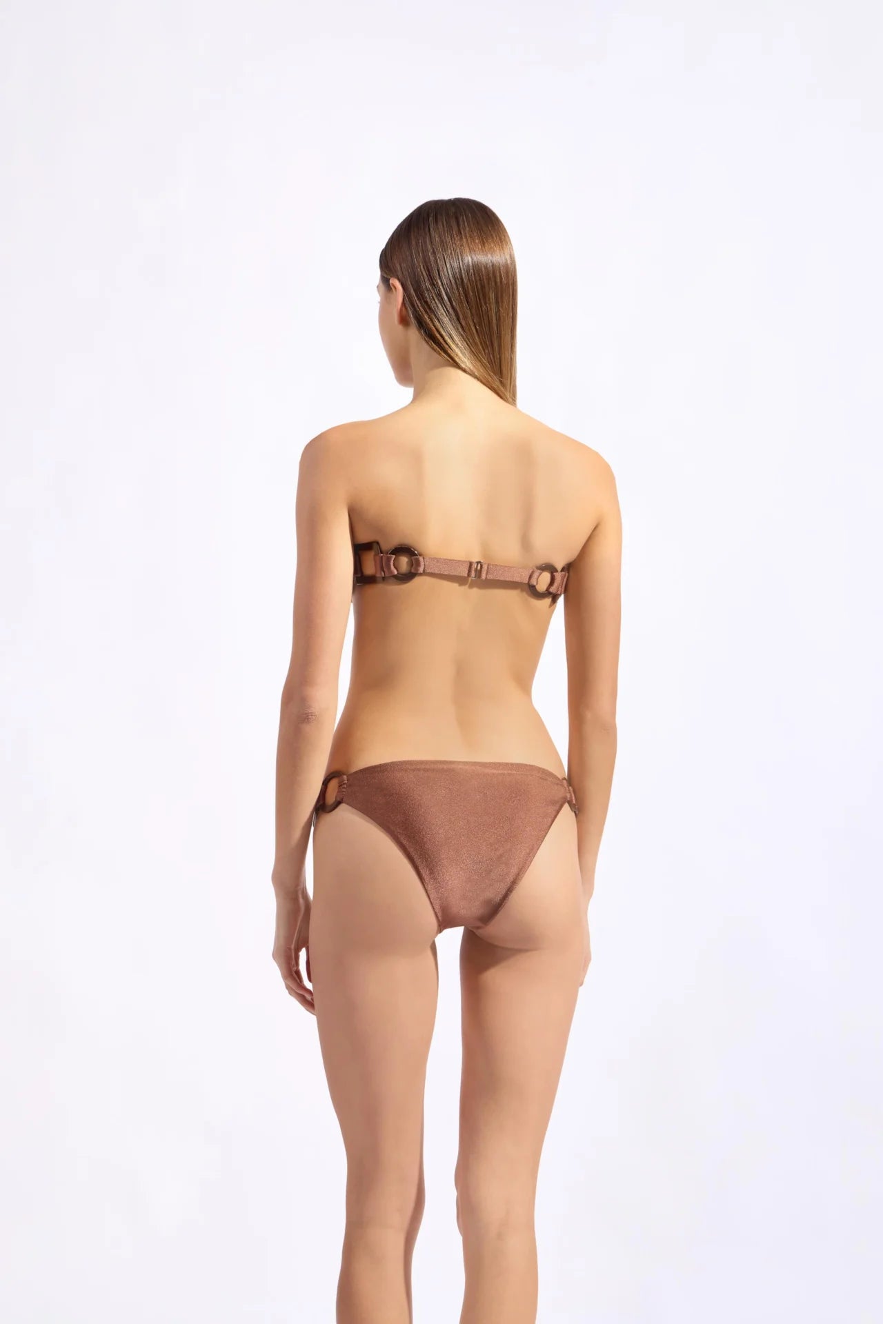 Geometric Bandeau Bikini