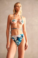 Flower Power Nipple Wraparound Bikini