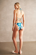 Flower Power Nipple Wraparound Bikini