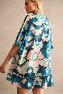 Flower Power Short Kaftan