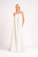 Solid Straps Maxi Dress