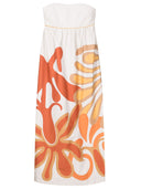 Algae Strapless Long Dress Product