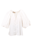 Effortless Chic Puff-Sleeved Blouse