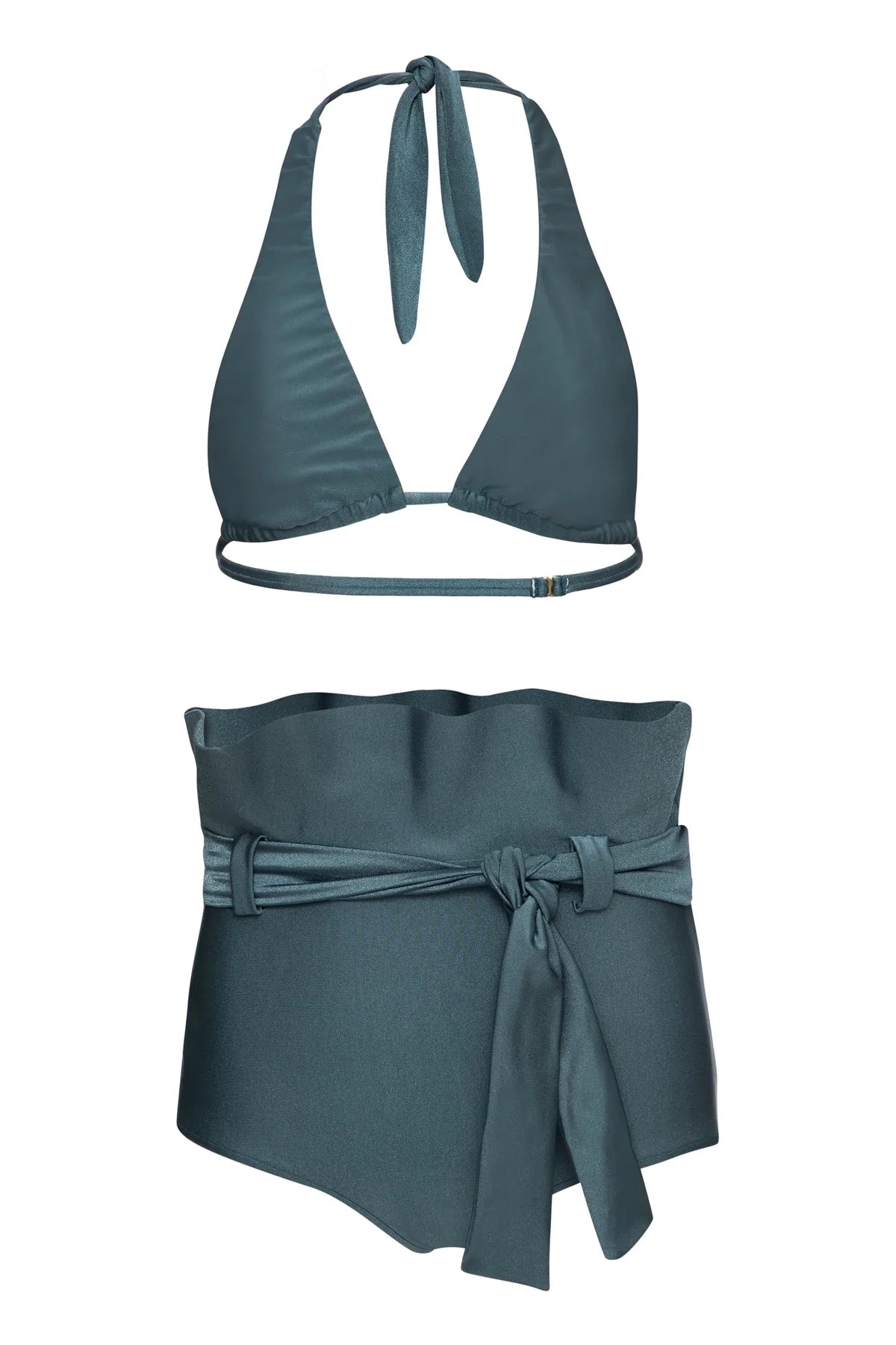 Bain Couture Clochard Blue High-Waisted Bikini Product