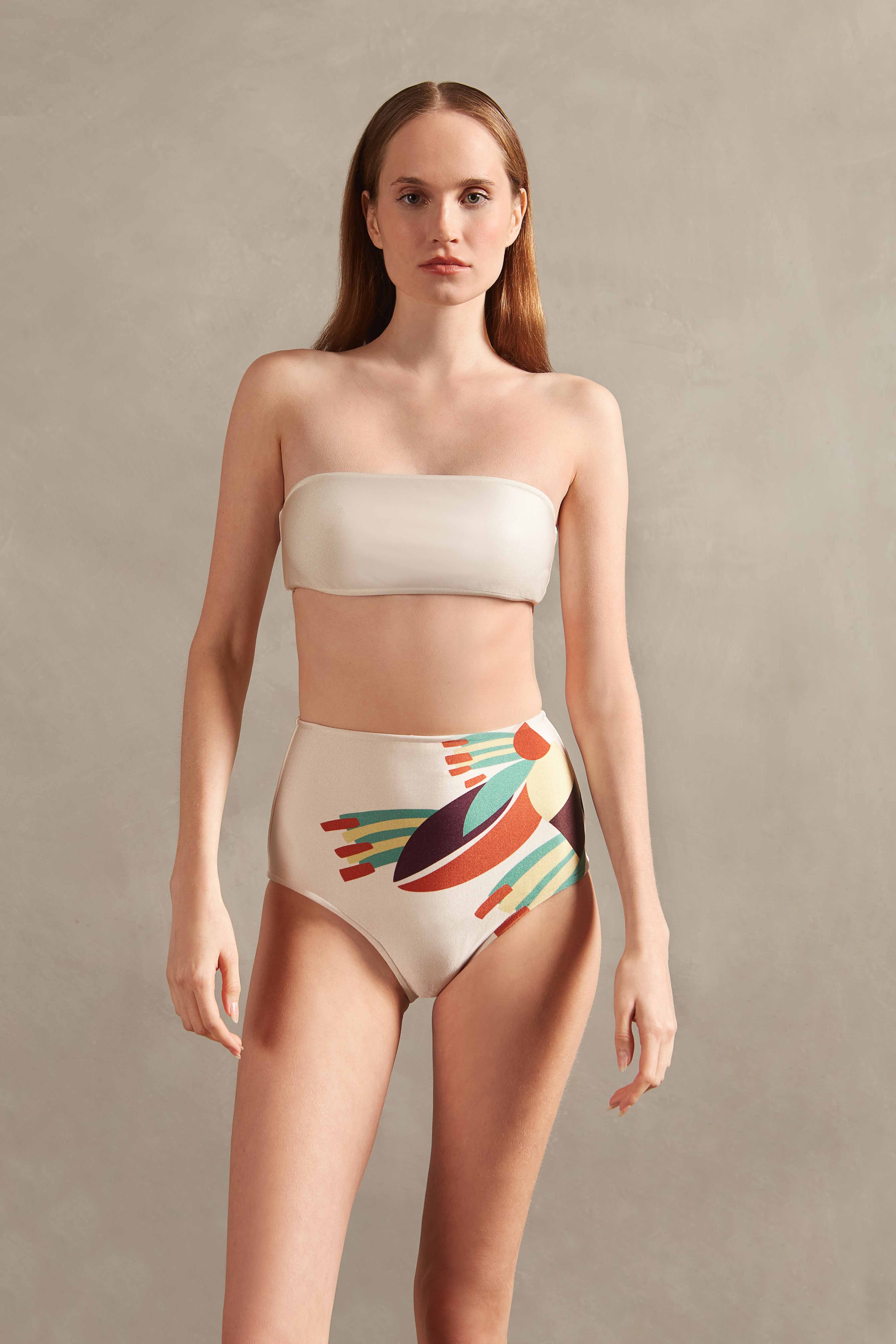 Bananeira High-Waisted Bikini Front