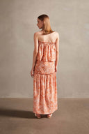 Bulles De Mer Ruffled Long Dress Back