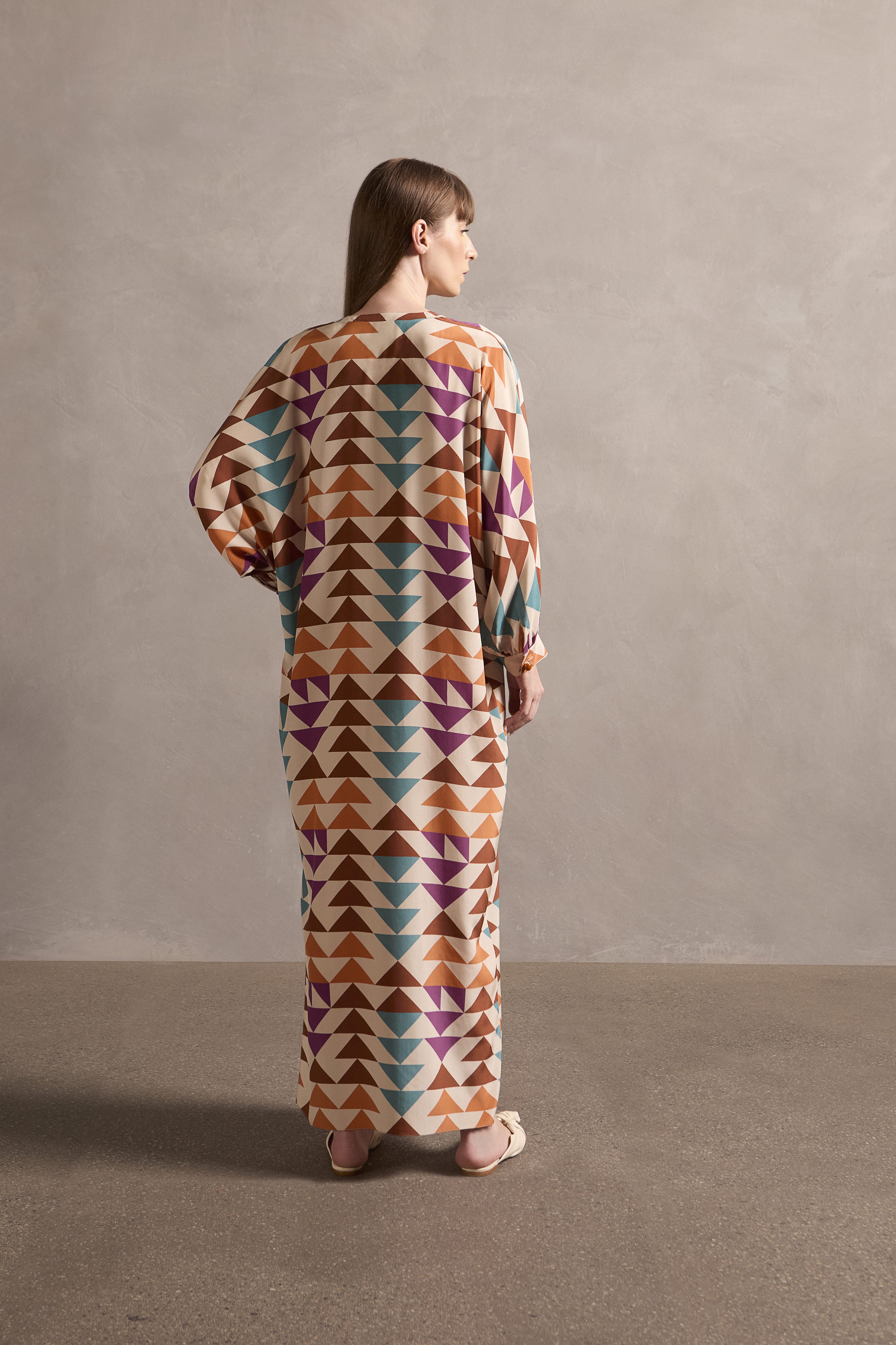 Colibri Long Kaftan Back