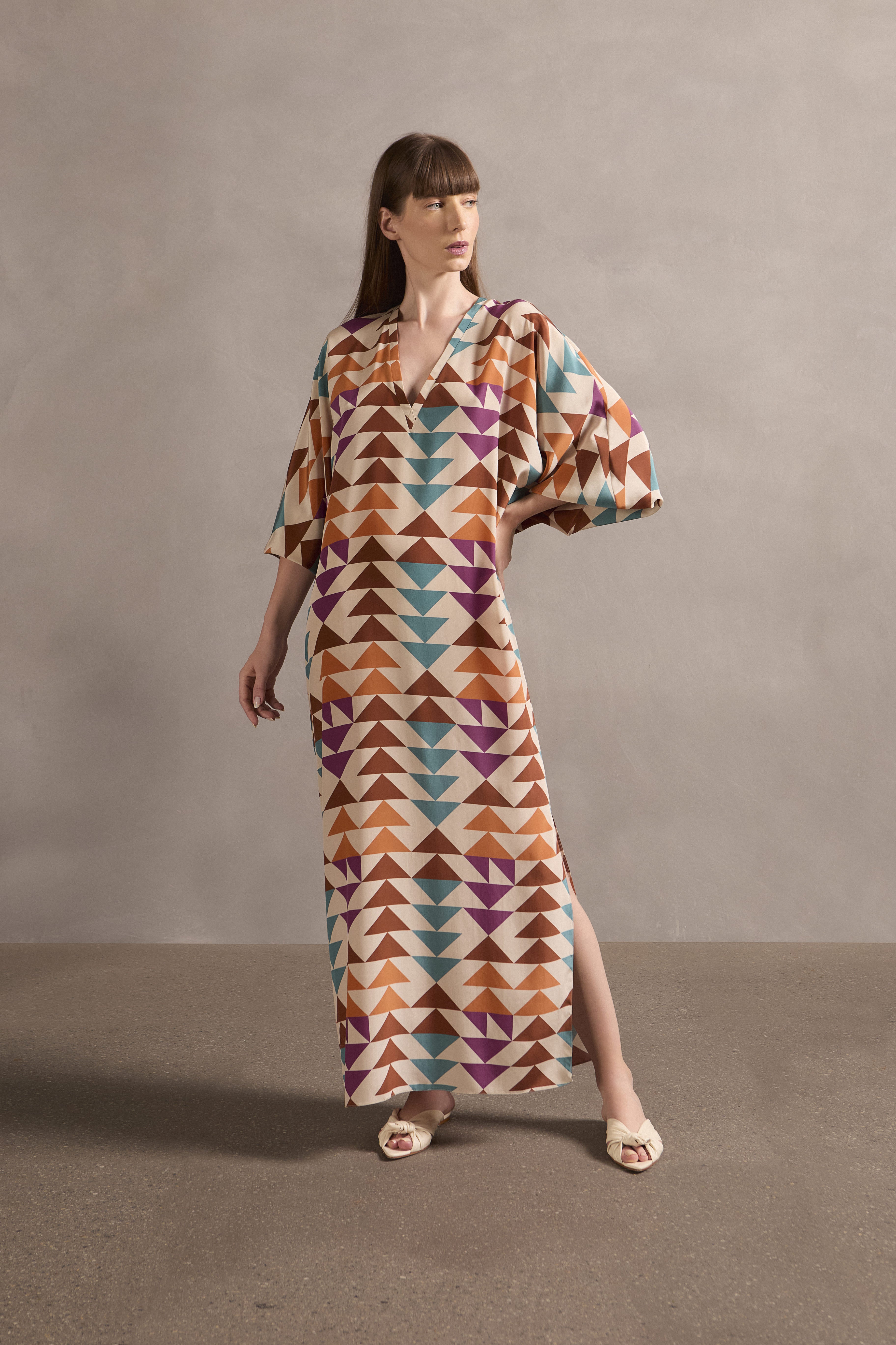 Colibri Long Kaftan Front