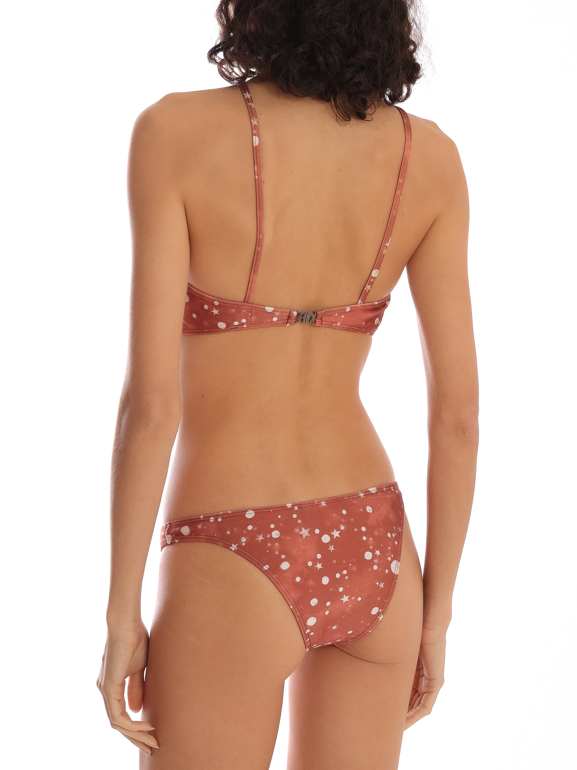 Constellation Copper Triangle Detail Bikini Back