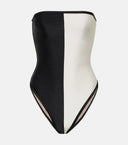 Deco Bicolor Strapless Swimsuit Product